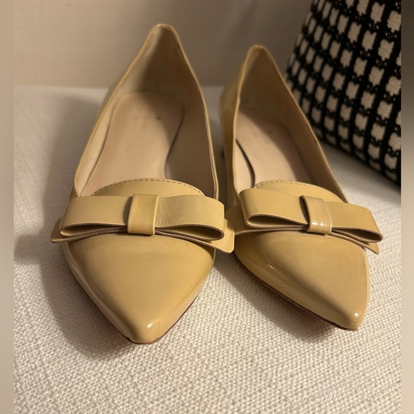 Kate Spade Bow Flats Nude - Picture 9 of 9